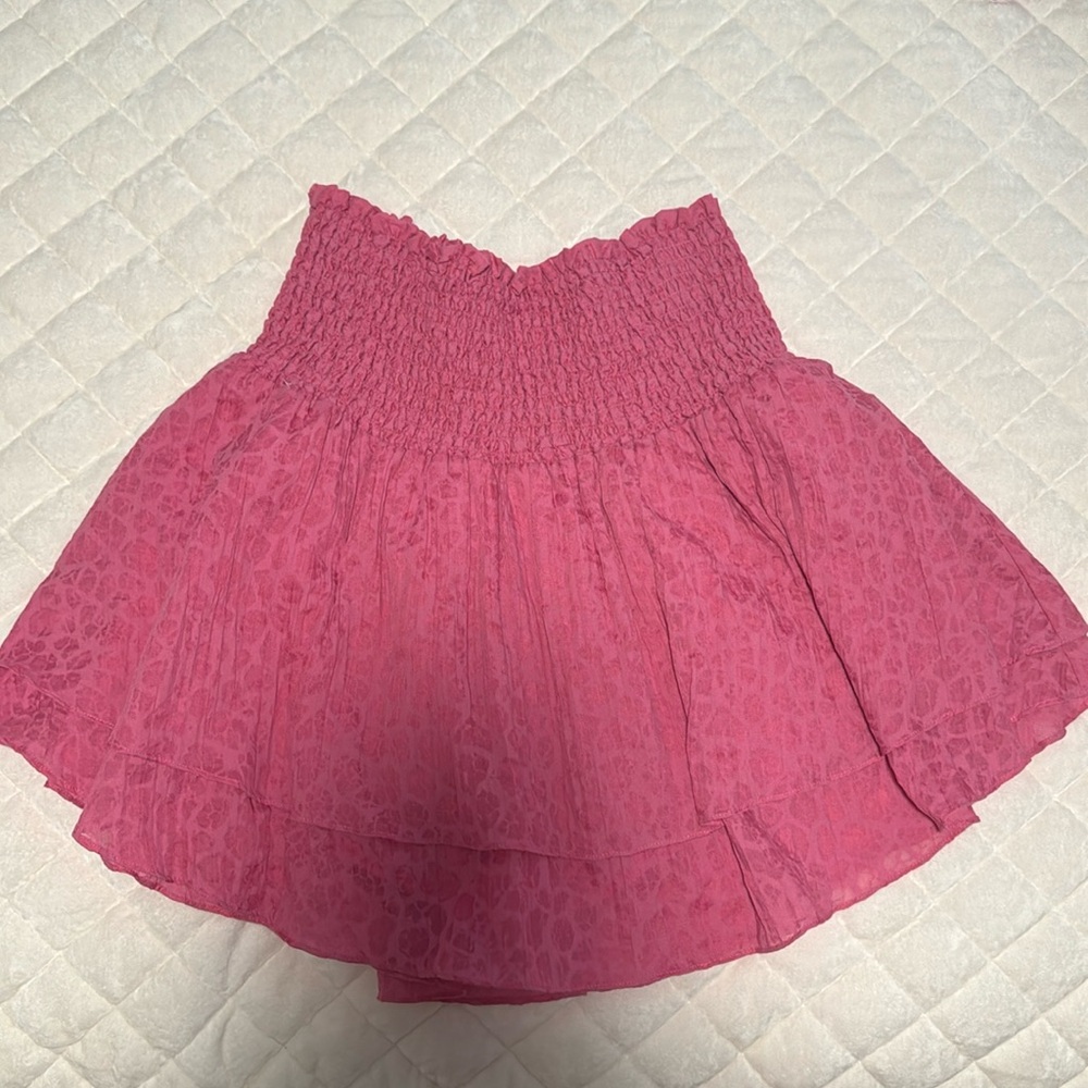 Blue life pink skirt